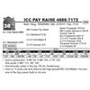 Image 1 : ICC PAY RAISE 4886-7172
