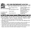 Image 1 : ICC GW PAYWEIGHT 419-743