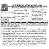 Image 1 : ICC PAYWEIGHT 419-7224