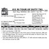 Image 1 : ICC RI TOUR OF DUTY 783