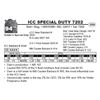 Image 1 : ICC SPECIAL DUTY 7202