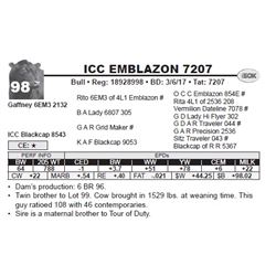 ICC EMBLAZON 7207