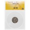 Image 1 : 1905-S Barber Dime Coin ANACS AU55