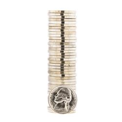 Roll of (40) 1943-D Brilliant Uncirculated Jefferson Nickels
