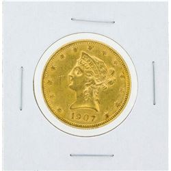 1907-S $10 Liberty Head Eagle Gold Coin