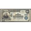 Image 1 : 1902 $10 Charleston West Wirginia National Currency Note CH# 3236