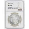 Image 1 : 1879-S $1 Morgan Silver Dollar Coin NGC MS65+