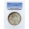 Image 1 : 1924 $1 Peace Silver Dollar Coin PCGS MS66