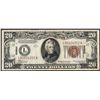 Image 1 : 1934A $20 WWII Emergency Hawaii Federal Reserve Note