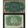 Image 2 : Lot of (2) Ten Cent Fractional Currency Notes