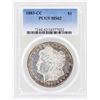 Image 1 : 1883-CC $1 Morgan Silver Dollar Coin PCGS MS62