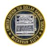 .999 Silver McCarran International Airport $10 Casino Limited Edition Gaming Tok