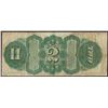 Image 2 : 1869 $2 Rainbow Legal Tender Note