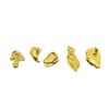 Image 1 : Lot of (5) Gold Nuggets 4.2 grams Total Weight