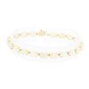 Image 2 : 14KT Yellow Gold 7.00 ctw Opal Bracelet