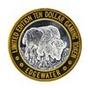 Image 1 : .999 Silver Edgewater Hotel & Casino $10 Casino Limited Edition Gaming Token