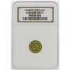 Image 1 : 1842-52 $1 Bechtler Territorial Gold Coin NGC AU53