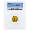 Image 1 : 1903 $2 1/2 Liberty Head Quarter Eagle Gold Coin PCGS MS62