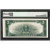 Image 2 : 1923 $5 Porthole Silver Certificate Note Fr.282 PMG Extremely Fine 40