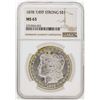 Image 1 : 1878 7/8TF Strong $1 Morgan Silver Dollar Coin NGC MS63