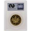 Image 2 : WTC Ground Zero Recovery 1998 $50 Canada 1 oz. Maple Leaf Gold Coin PCGS Gem Unc