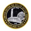 Image 2 : .999 Silver Flamingo Hilton $10 Casino Limited Edition Gaming Token