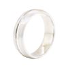 Image 2 : 14KT White Gold Men's Wedding Band