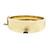 Image 2 : 18KT Yellow Gold Tapered Bangle Bracelet