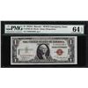 Image 1 : 1935A $1 Hawaii Silver Certificate WWII Emergency Note PMG Choice Uncirculated 6