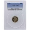 Image 1 : 1877 Three Cent Nickel Proof Coin PCGS PR65