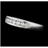 Image 2 : Platinum Ladies 0.50 ctw Diamond Ring