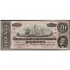 Image 1 : 1864 $20 Confederate States of America Note