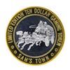 Image 1 : .999 Silver Sam's Town Las Vegas Nevada $10 Casino Limited Edition Gaming Token