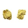 Image 2 : Lot of (2) Gold Nuggets 2.2 grams Total Weight