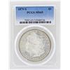 Image 1 : 1879-S $1 Morgan Silver Dollar Coin PCGS MS65