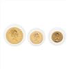 Image 1 : Set of (3) 1987 United Kingdom Gold Proof Coins