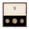 Image 3 : Set of (3) 1987 United Kingdom Gold Proof Coins