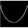 Image 1 : 14KT White Gold Ladies Necklace