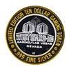 Image 2 : .999 Silver Westward Ho Casino Las Vegas, NV $10 Limited Edition Casino Gaming T