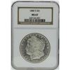 Image 1 : 1880-S $1 Morgan Silver Dollar Coin NGC MS67