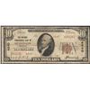 Image 1 : 1929 $10 National Lumbermans Bank of Muskegon MI National Currency Note CH# 4840