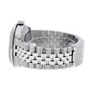 Image 9 : Rolex Mens Stainless Steel Diamond Lugs & Ruby Channel Set Datejust Wristwatch