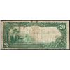 Image 2 : 1902 $20 Lincoln National Bank of Rochester National Currency Note CH# 8026