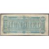 Image 2 : 1864 $100 Confederate States of America Note