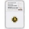 Image 1 : 2014 Canada $5 Bald Eagle Gold Coin NGC PF69 Ultra Cameo