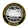Image 2 : .999 Silver Reno/Tahoe International Airport $10 Casino Limited Edition Gaming T