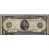 Image 1 : 1914 $5 Federal Reserve Bank Note New York