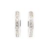 Image 1 : 14KT White Gold 1.29 ctw Diamond Earrings