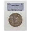 Image 1 : 1878-S $1 Morgan Silver Dollar Coin PCGS MS63