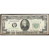 Image 1 : 1950A $20 Federal Reserve Note Gutter Fold ERROR